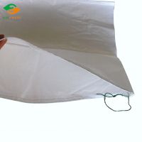 waterproof polypropylene woven bag with drawstring/fastener