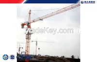 Construction Machinery Building Crane 8 Ton 60 - 200m , Tower Crane Qtz80