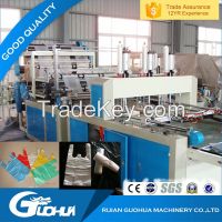 Computer control high speed vest and flat roller bag making machine