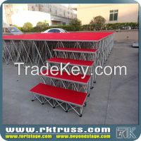 specialized aluminum outdoor stage/outdoor concert stage/outdoor stage truss design