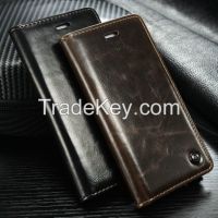 CaseMe Wallet Leather Case For iPhone 6 with Magnet Design Luxury Business Top Selling Product item