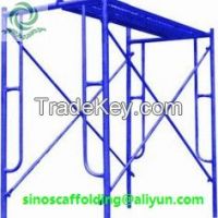 Steel H Frame Scaffolding shoring frame scaffolding ladder frame for construction