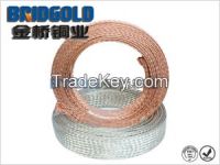bare copper braided tubular
