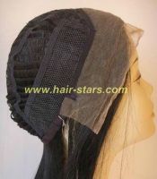 Virgin hair lace front wig