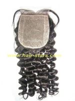 Brazilian hair silk top closure