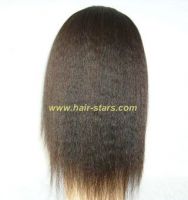 Coarse yaki lace front wig
