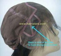 Lace front glueless wig