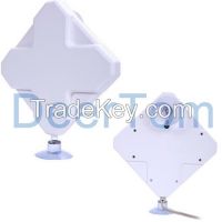 698-2700MHz 700-2700MHz 800-2700MHz 4G LTE Indoor Omni Directional Dual Polarization MIMO Ceiling Mount Antenna 35dBi Gain