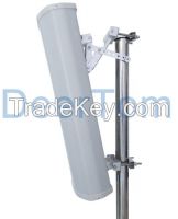 800-2500MHz Tri band dual band Sector Panel Antenna 15dBi High Gain 65degrees horizontal beamwidth vertical polarization