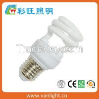 Half Spiral T2-9W CFL Bulb, Energy Saving Lamp