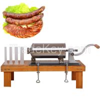 8 lbs homemade horizontal sausage stuffer stainless steel