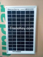 Poly solar panel 5W