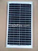 Poly solar panel 20w-640*350*30mm