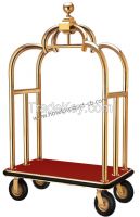 crown shape luggage trolley