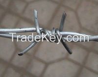 High quality small price galvanized barbed wire (factory)