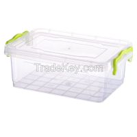 Plastic food storage box/container