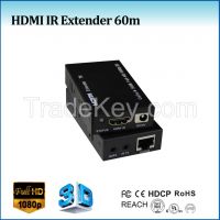 60M HDMI Extender Support 3D, 1080P, Bi-directional IR control