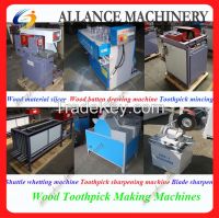 wood toothpick processing machine