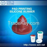 liquid pad printing silicone rubber