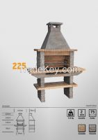 Barbecue Station with Brick Oven, washbasin and more...