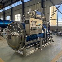 Horizontal High Pressure Autoclave Sterilizer For Food Industries