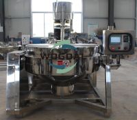 Stainless Steel Tilting Steam/Gas/Electric Jacketed Cooking Kettle With Mixer/Agitator