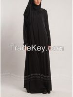 Simple And Elegant Black Simplicity Umbrella Abaya