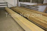 Siberian larch timber