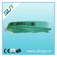 Polyester flat webbing sling/ webbing sling/ lifting sling -- SLN