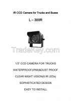 Car IR rear view backup CCD camera for trucks, buses and heavy duty vehicles