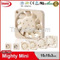 Mighty Mini SUNON 3V DC Mini Cooling Fan Axial Flow 15x15x3mm (UF3F3-500/700) 