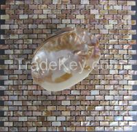 Best offer ! shell mosaic tiles;natural mother of pearl shell tiles