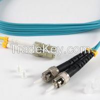 LC-ST OM3 Fiber Optic Patch Cable