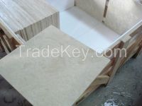 Cross cut Light Travertine Honed Filled