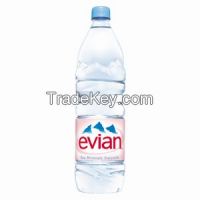 Evian mineral water 1000 ml PET bottle