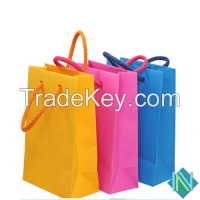 China Paper bag supplier,New style white paper bag, Custom shopping gift bag