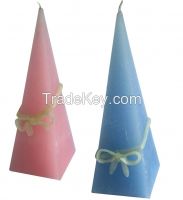 Pyramide fragrance candle wedding boy/ girl