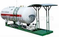 LPG filling station