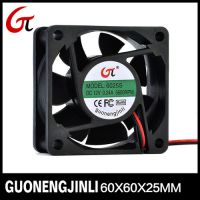 Manufactory Selling 12-24 V Square Scooter Fan 12v DC 6025 Got CE, ROHS APPROVED