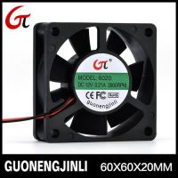 Manufactory Selling DC 6020 Brushless Cooling Fan 60*60*20mm for DVR