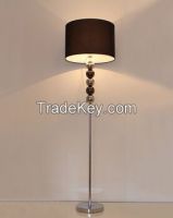 2015 Black cloth lamp shade floor lamp ,simple floor lamps F1016