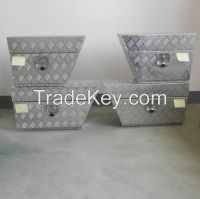 Aluminum Tool Box Under Tray Undertray Trailer Lock Storage Ute Box