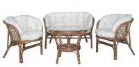 Bahama Rattan Living Set