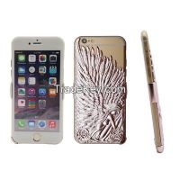 Angel's Wing embossed phone case for iphone 5/5s/6/plus CO-PC-3002