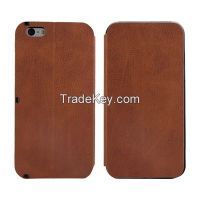 Classic business style leather phone case for iphone6/6plus CO-LTC-1010