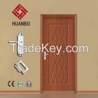 Cheap price mdf wooden internal bathroom doors(HB-009)