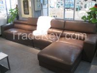 Hot sales genuine sectional living room sofas home furniture