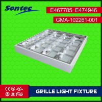 Office 4x18w T8 Lighting Fixture Fluorescent Louver