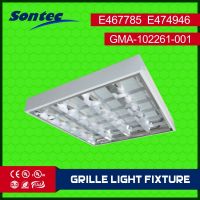 Surface Mounted 4x18w T8 Fluorescent Grille Lamp