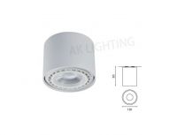 AK-1016S Mounted surface AR111 ceiling box light square downlight hous